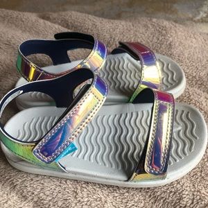 Native kids sandals worn one time